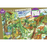 Verpackung von Wimmelpuzzle Dinosaurier von Djeco