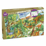 Verpackung von Wimmelpuzzle Dinosaurier von Djeco