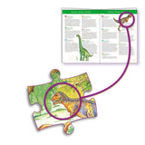 Begleitheft zu  Wimmelpuzzle Dinosaurier von Djeco