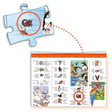 Wimmelpuzzle Tiere der Erde von Djeco_Begleitheft