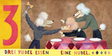 Drei Pudel essen eine Nudel von Elsa Klever_Tulipan Verlag_Seitenansicht02