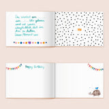 Babybuch Tagbuch von Frau Ottilie_welcome little one_hardvocer_Innenseiten