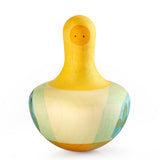 Holzkreisel Flowing Yellow Bird von Grapat