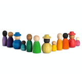 Grapat Nins Together 12 Holzfiguren