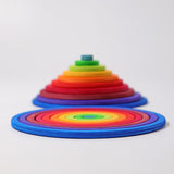 Konzentrische Kreise und Ringe von Grimm's hintereinander
