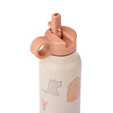 Trinkflasche von Liewood_Modell Falk Cats & Dogs_Verschluss