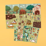 Poster- & Stickerset Farmtastic World von Londji_02