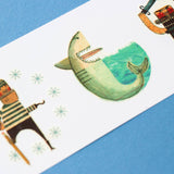 Hai und Piraten Kindertattoo von Londji