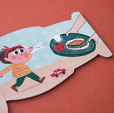 Kind mit Essen von Puzzle "I love my pets" von Londji