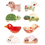 Vorder- und Rückseiten von Puzzle "I love my pets" von Londji