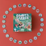Suchpuzzle Rabbit's Garden von Londji mit Verpackung und Suchkarten