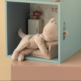 Maileg Schlafendes kleines Plüschkätzchen (Peach)_02