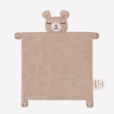 Schmusetuch Teddy beige von Main Sauvage aus Alpakawolle