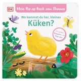 Mein Pop-up-Buch zum Staunen. Wo kommst du her, kleines Küken? von Sandra Grimm_DK Verlag_Buchcover
