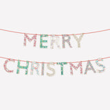 Meri Meri x Liberty Weihnachts-Girlande_Merry Christmas_01
