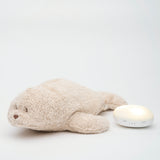 Moonie Einschlafhilfe Robbe Organic Sand mit Sound-/Lichtmodul