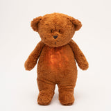 Moonie Einschlafhilfe Teddybaer Organic Karamell
