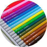 Ausschnitt von 24 Aquarellmalfarbstiften von Moulin Roty