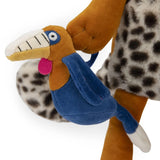 Aktivitätenspielzeug Leopard Taigo von Moulin Roty mit Vogel Litchi
