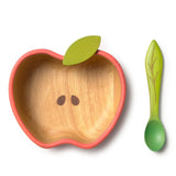 Schüssel und Löffel "Pepa the Apple" von Oli&Carol