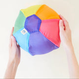 Regenbogen Luftballonhülle aus Seide von Sarahs Silk_02