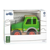Traktor von small foot aus FSC-zertifiziertem Holz in Verpackung