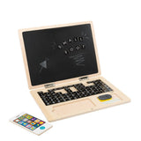 Holz-Laptop mit Magnettafel von small foot
