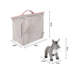 Spielset Esel mit Stall und Zubehör in der Tasche von small foot_20