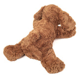 Schlenkerhund braun von Teddy Hermann von hinten