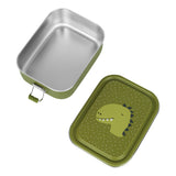 Deckel und Unterteil von kleiner Lunchbox Mr. Dino von Trixie