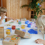 Bio-Fingerfarben von Neogrün_4er Set Aki_Fingerfarben mit Kindern