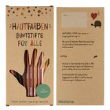 12 Hautfarben Buntstifte von Hautfarben UG-1