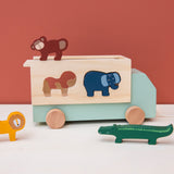 Holz-LKW mit Tieren von Trixie_Detailbild