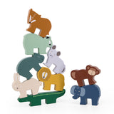 Holztier Stapelspiel mit 9 Tieren von Trixie 