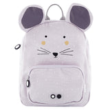Kinderrucksack Mrs. Mouse aus Baumwolle von Trixie_Ansicht von vorne 
