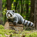 Waschbär Kuscheltier von Hermann Teddy_29 cm_Waschbär in der Natur