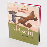 Bilderbuch da sein von Kathrin Schärer_Hanser Verlag_Buch stehend