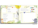Freundebuch "Kindergartenfreunde – Ein Album für meine ersten Freunde" von Pia Loewe_PAPERISH Geschenkbuch_Seitenansicht 1
