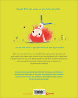 Bilderbuch "Sarah schafft das. Die Reihe der starken Gefühle" von Tom Percival_Loewe Verlag_Rückseite