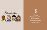 Buch "Wie erkläre ich Kindern Rassismus? Rassismussensible Begleitung und Empowerment von klein auf" von Joesphine Apraku und Le Hong_familiar faces_Seitenansicht 2